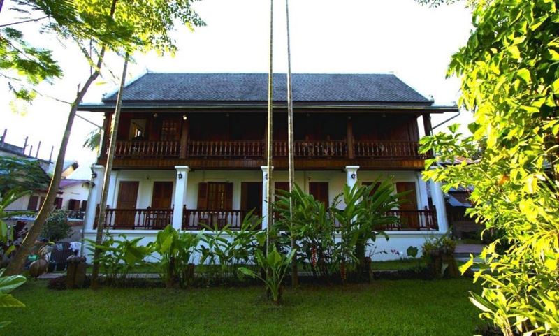 In the front of the Villa Chitdara Picture of Villa Chitdara – A Charming Boutique Hotel in Luang Prabang, Laos