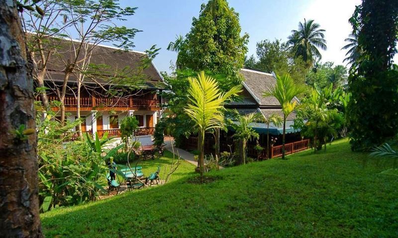 The garden Picture of Villa Chitdara – A Charming Boutique Hotel in Luang Prabang, Laos