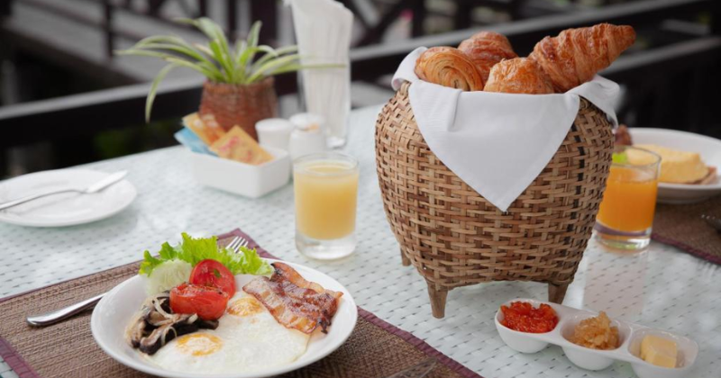 Food Parasol Blanc